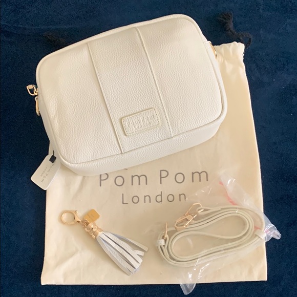Pom Pom London Handbags - Pom Pom London City Bag with Tassel.